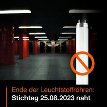 Leuchtstofflampenverbot