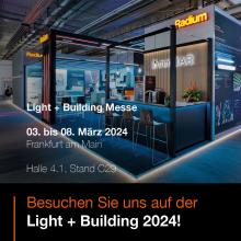 Radium auf der Light + Building 2024