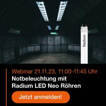 Notbeleuchtung mit LED Neo Röhren