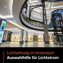 Die Wirkung von Licht im Innenraum.