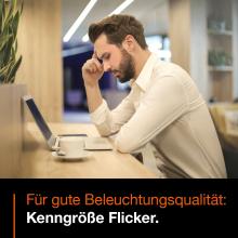 Beleuchtungsqualität: Kenngröße Flicker