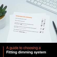 Guide to choosing a fitting dimming system