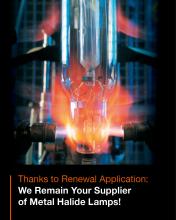 Request for Extension for Metal Halide Lamps LightingEurope