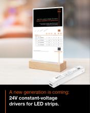 24V constant-voltage LED drivers