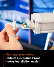 Easy Installation of LED Damp Proof